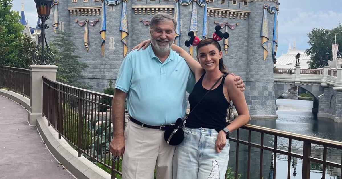 Todd Bradley and Bronwyn Newport at Disney World