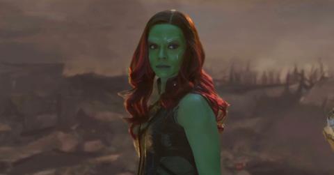 Zoe Saldaña as Gamora in 'Avengers: Endgame.'