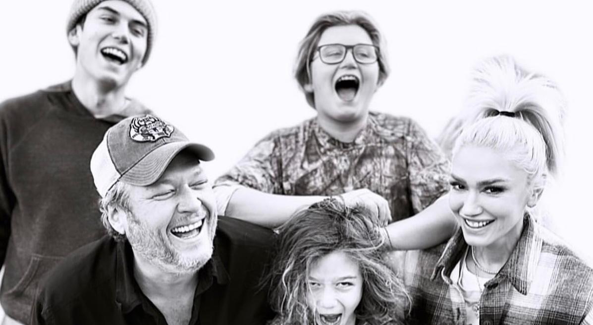 blake shelton gwen stefani kids
