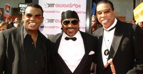 Ronald, Ernie, and Rudolph Isley during 4th Annual BET Awards - Arrivals at Kodak Theatre.