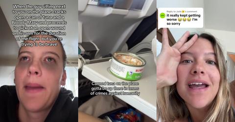 "It Really Kept Getting Worse" — Passenger Opens Tuna on Flight