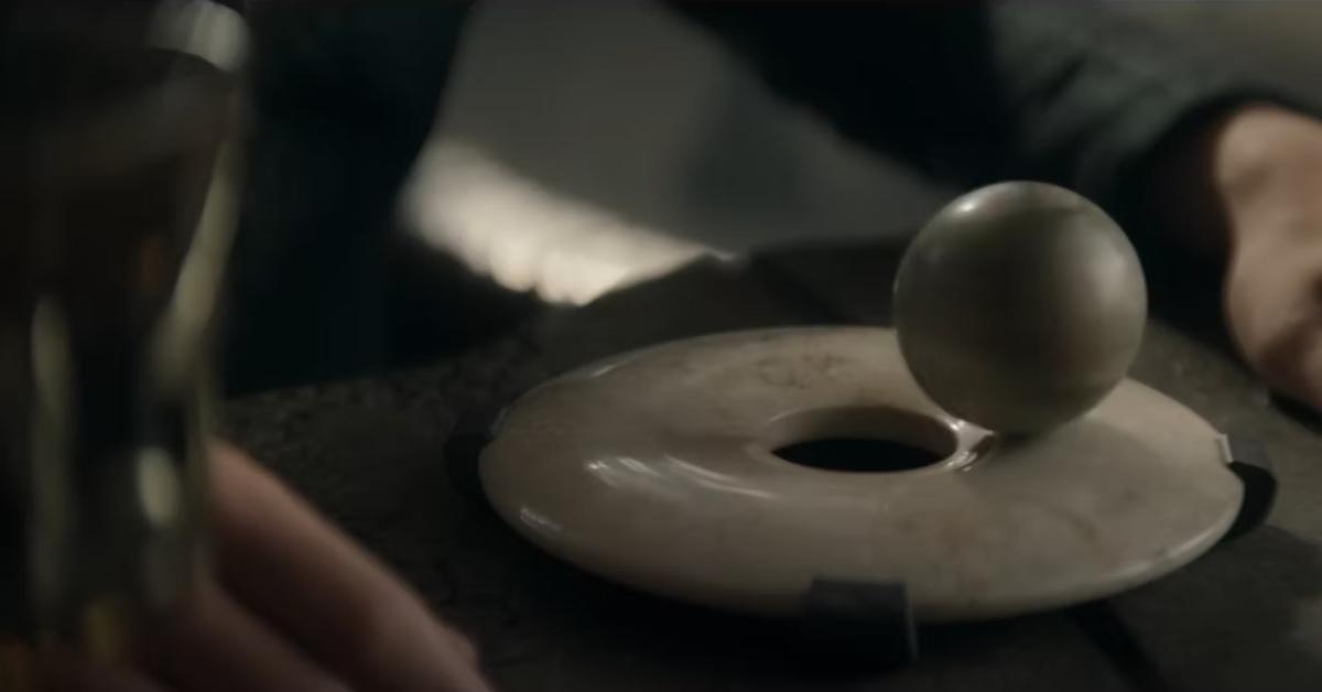 A stone ball in 'House of the Dragon.'