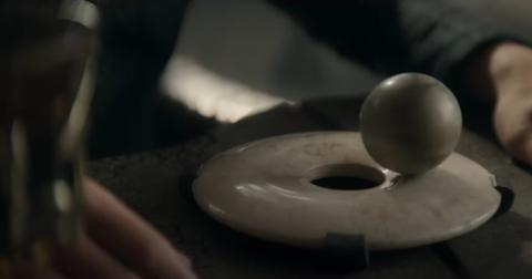 A stone ball in 'House of the Dragon.'