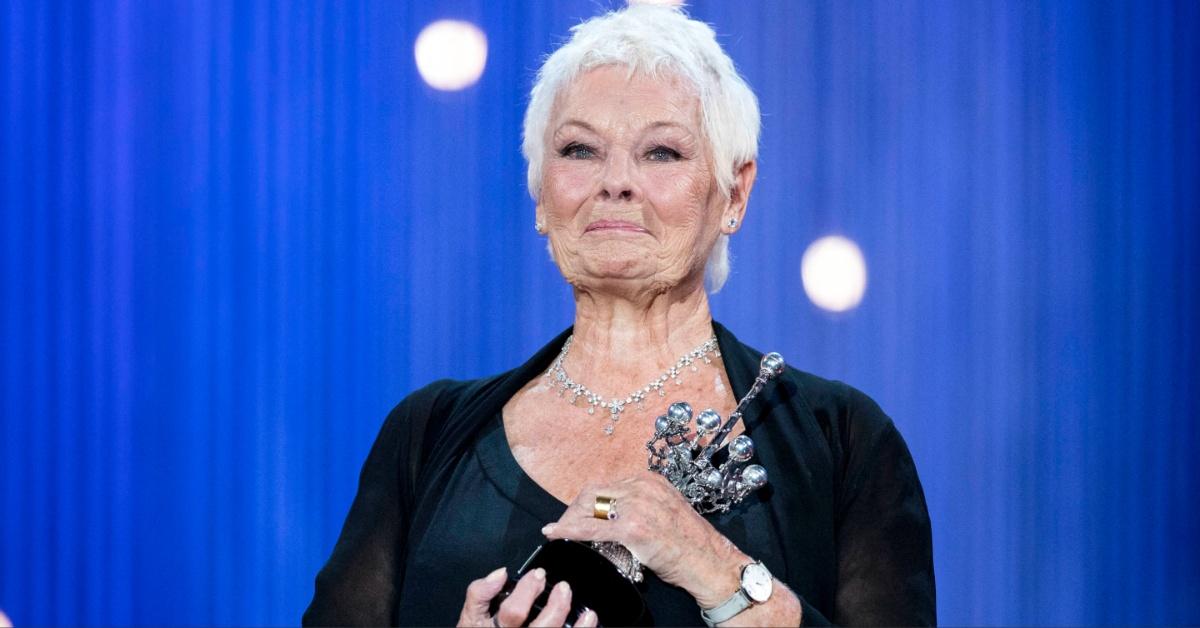 Dame Judy Dench wins the Donostia Award during the 66th San Sebastian Film Festival
