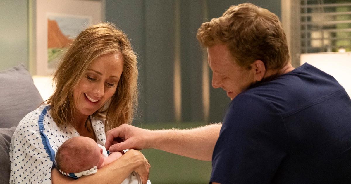 Teddy and Owen welcome their baby together on Grey’s Anatomy.