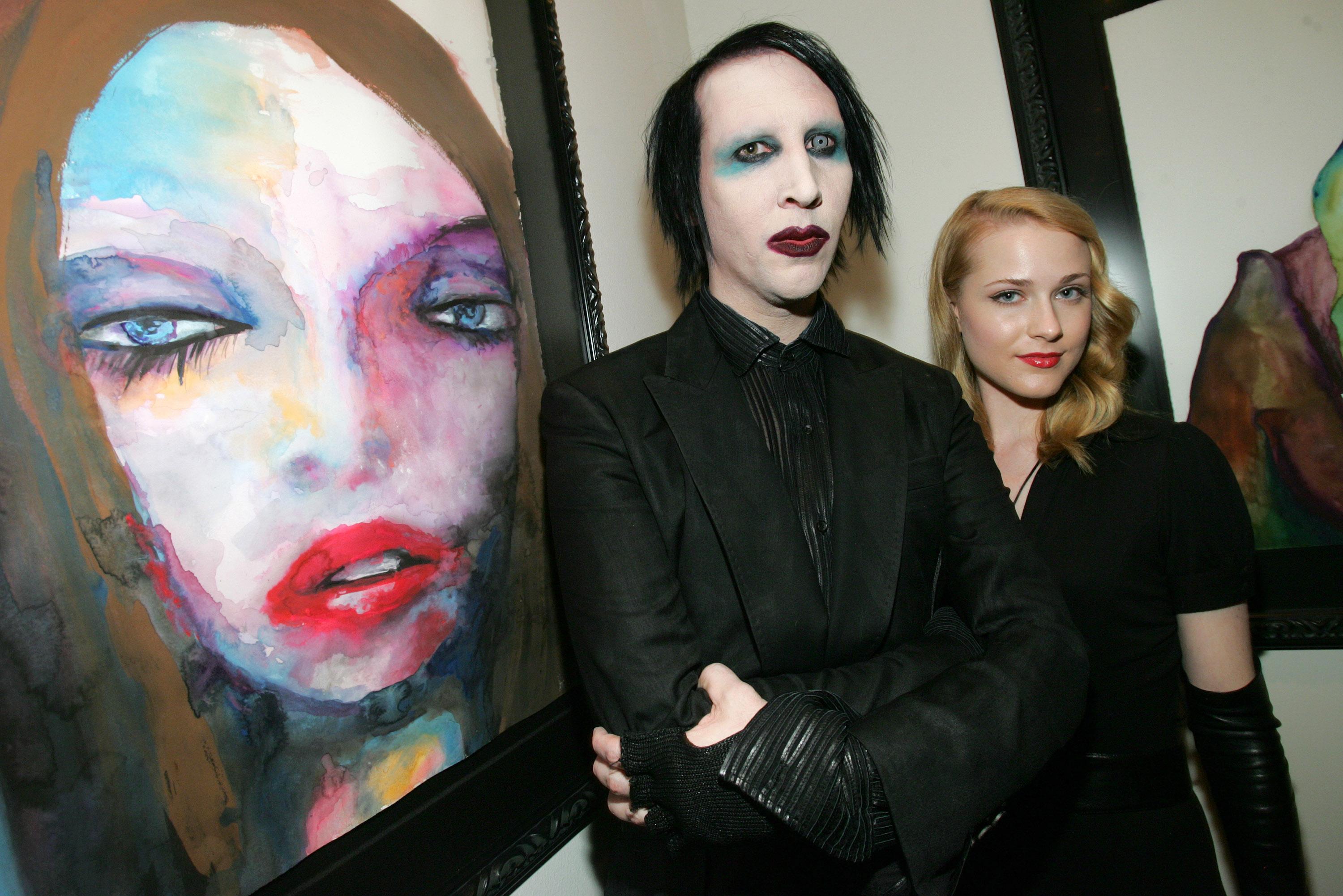 marilyn manson and evan rachel wood engaged