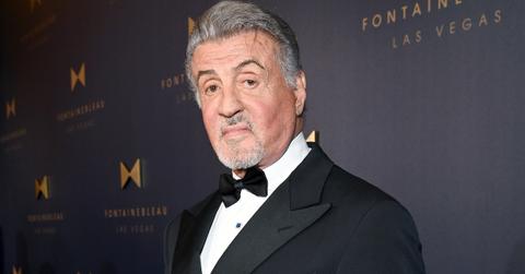 sylvester stallone on red carpet