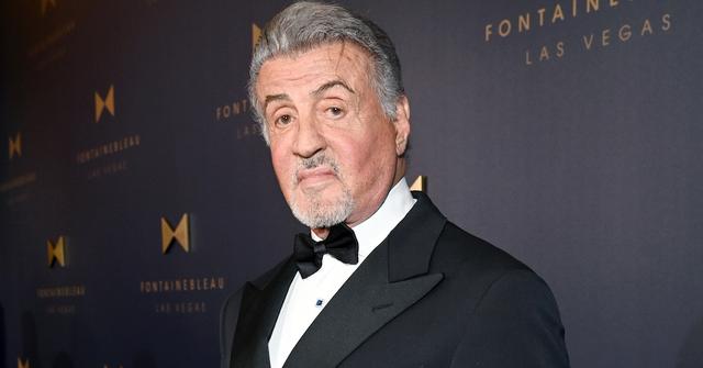 sylvester stallone on red carpet