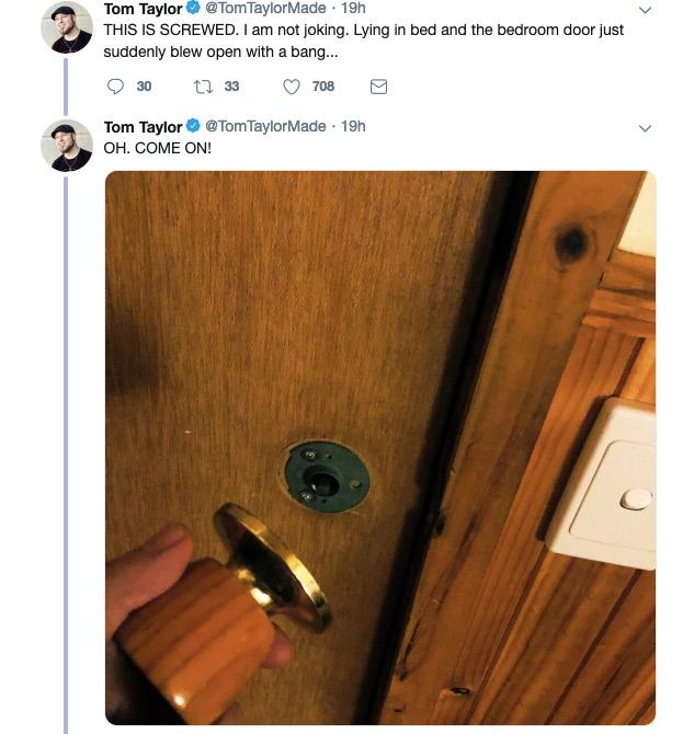 tom taylor cabin doorknob