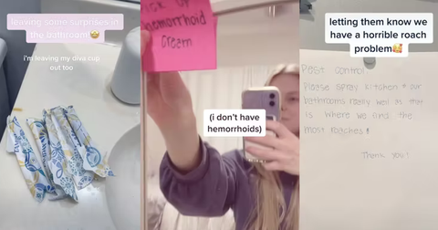 TikTok-er petty landlord revenge