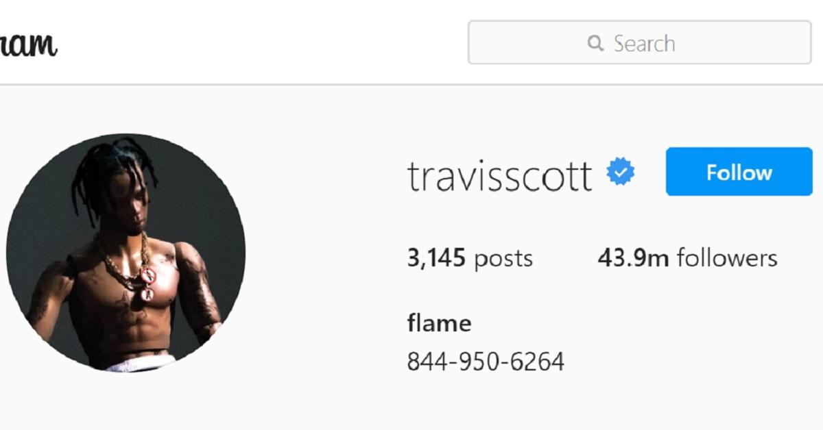 What Is 8449506264 and Why Is It in Travis Scott's Instagram Bio?