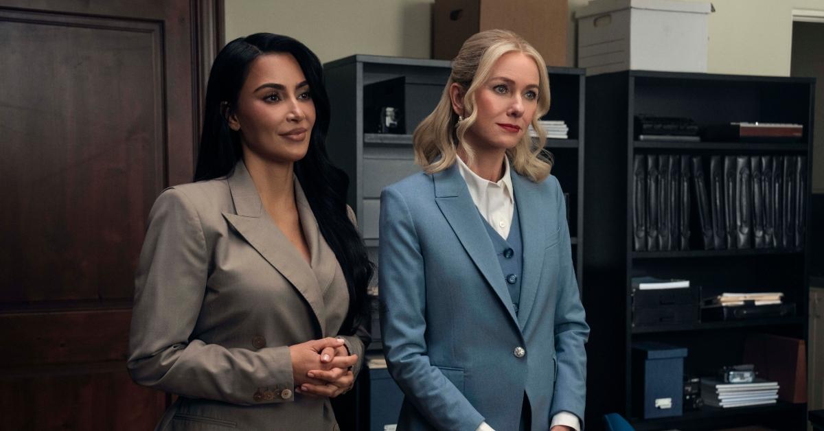 (l-r): Kim Kardashian as Allura Grant and Naomi Watts as Regina Ronson in 'All's Fair'
