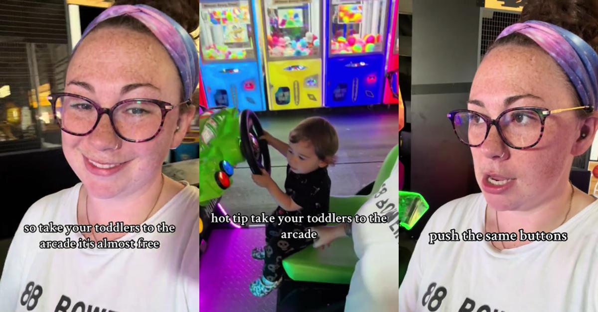 “Zero Cost” Parenting Hack: Take Your Toddler to the Arcade