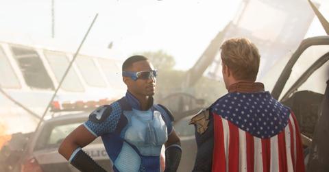 A-Train and Homelander in 'The Boys.'