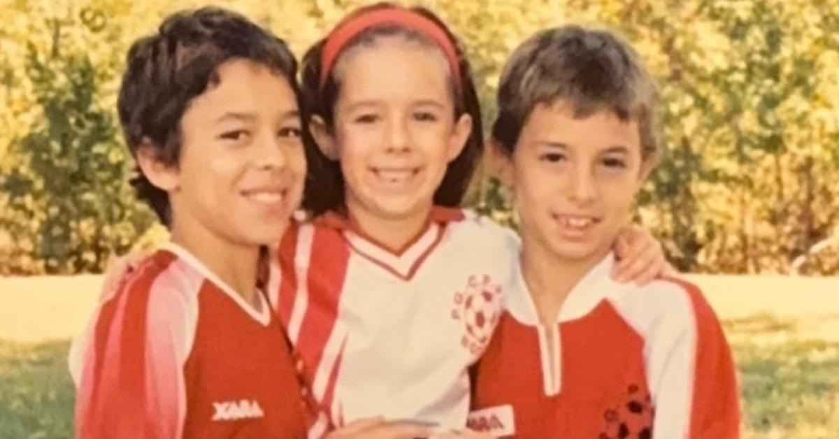 (L-R): Johnny Gaudreau; Katie Gaudreau; Matt Gaudreau