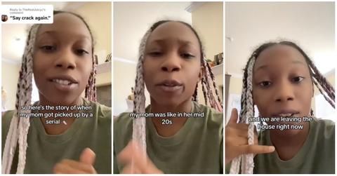 A woman describes how her mom escaped the toy box killer