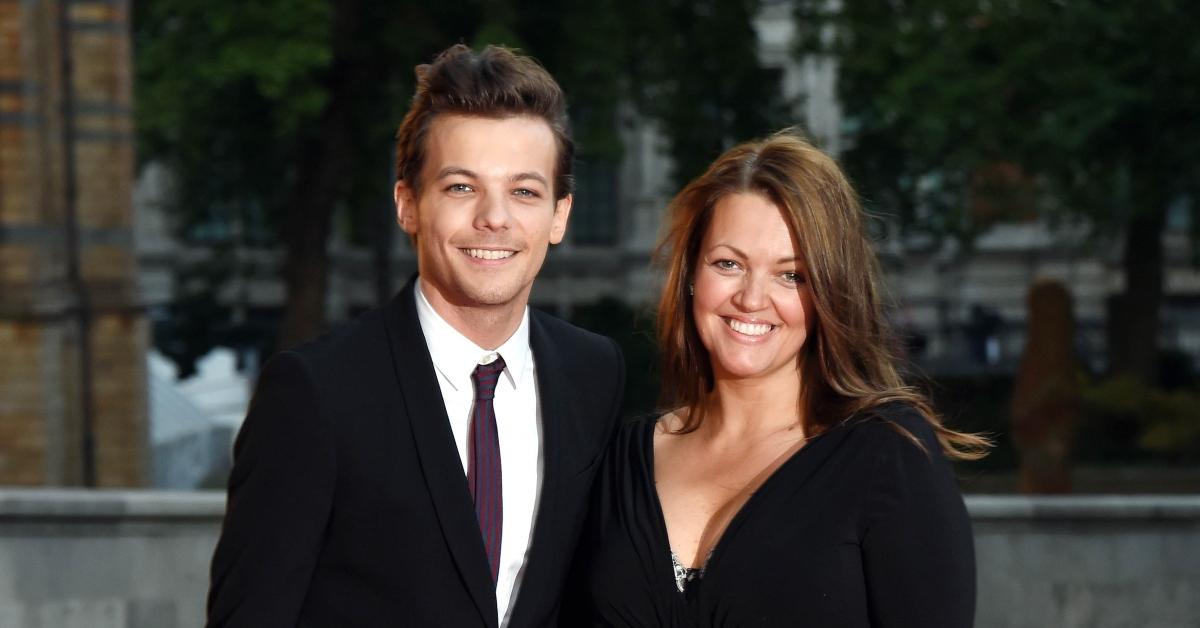 Louis Tomlinson and mom Johannah