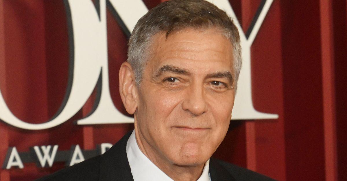 George Clooney at the Tony Awards