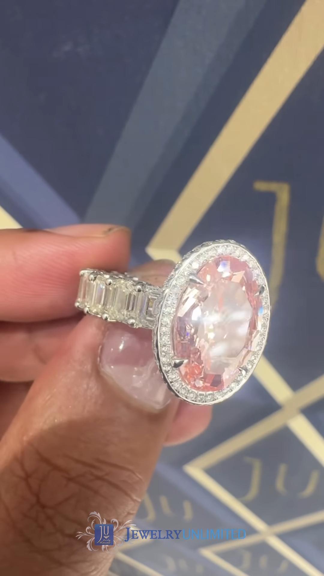 Mariah the Scientist's engagement ring from Jewelry Unlimited.