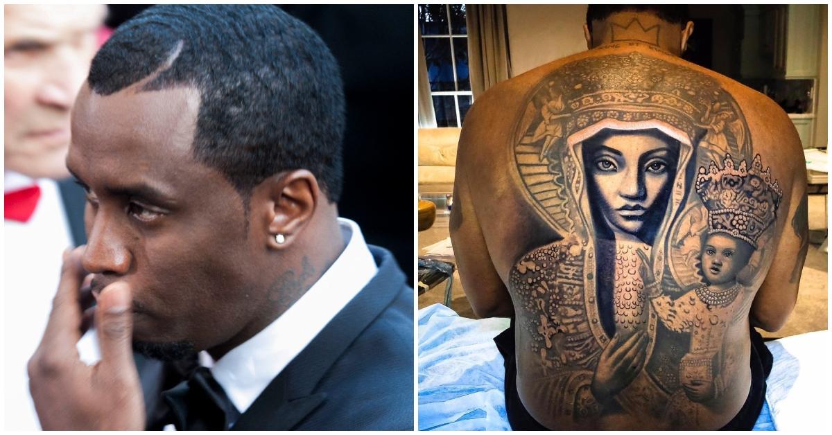 El oscuro significado del tatuaje en la espalda de Diddy