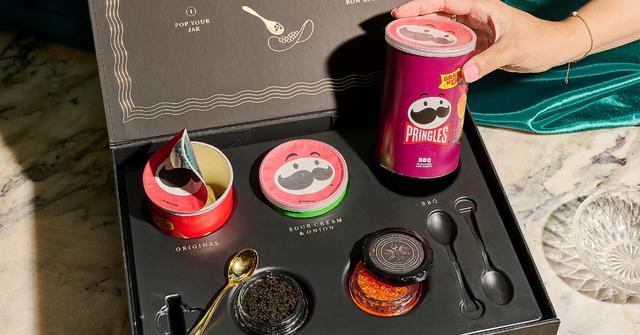I tried Pringles and The Caviar Co. kits.