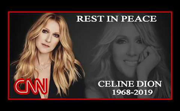 celine dion death hoax