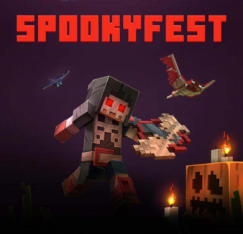 What happens in Minecraft during Halloween?