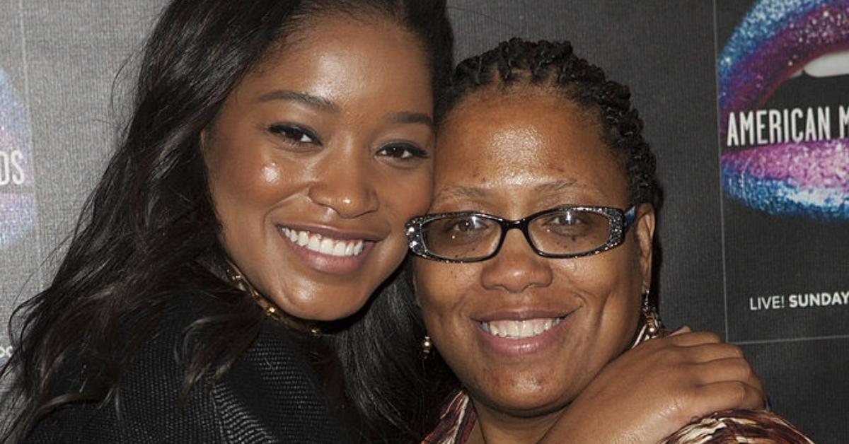 Keke Palmer and Sharon Palmer attend Flips Audio Headphones Sponsors the Official Artist Gift Lounge & Cumulus Radio Row on November 22, 2013 in Los Angeles, California.