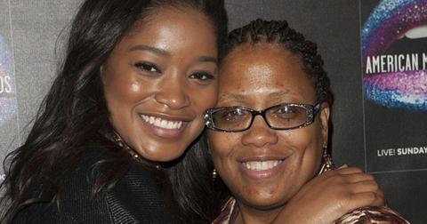 Keke Palmer and Sharon Palmer attend Flips Audio Headphones Sponsors the Official Artist Gift Lounge & Cumulus Radio Row on November 22, 2013 in Los Angeles, California.