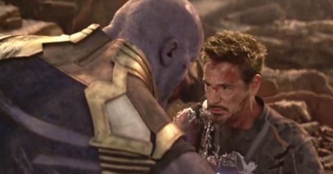 tony stark thanos infinity war