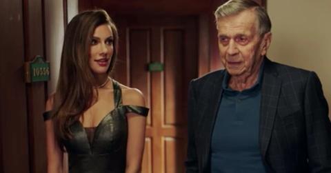 The Prefera (Celeste Ziegler) and David Choak (William B. Davis)