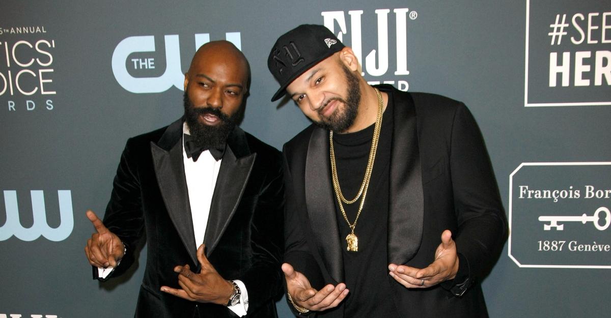 Desus and Mero outside the 25th Annual Critics' Choice Awards
