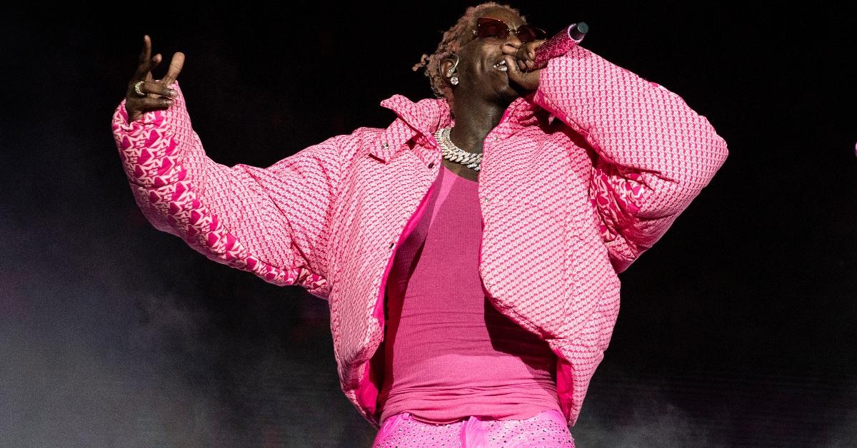 Young Thug performs during 2021 Made In America at Benjamin Franklin Parkway on Sept. 4, 2021