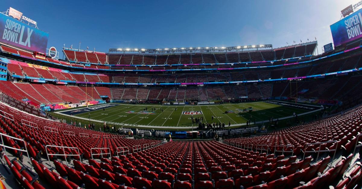 The Super Bowl LX stadium