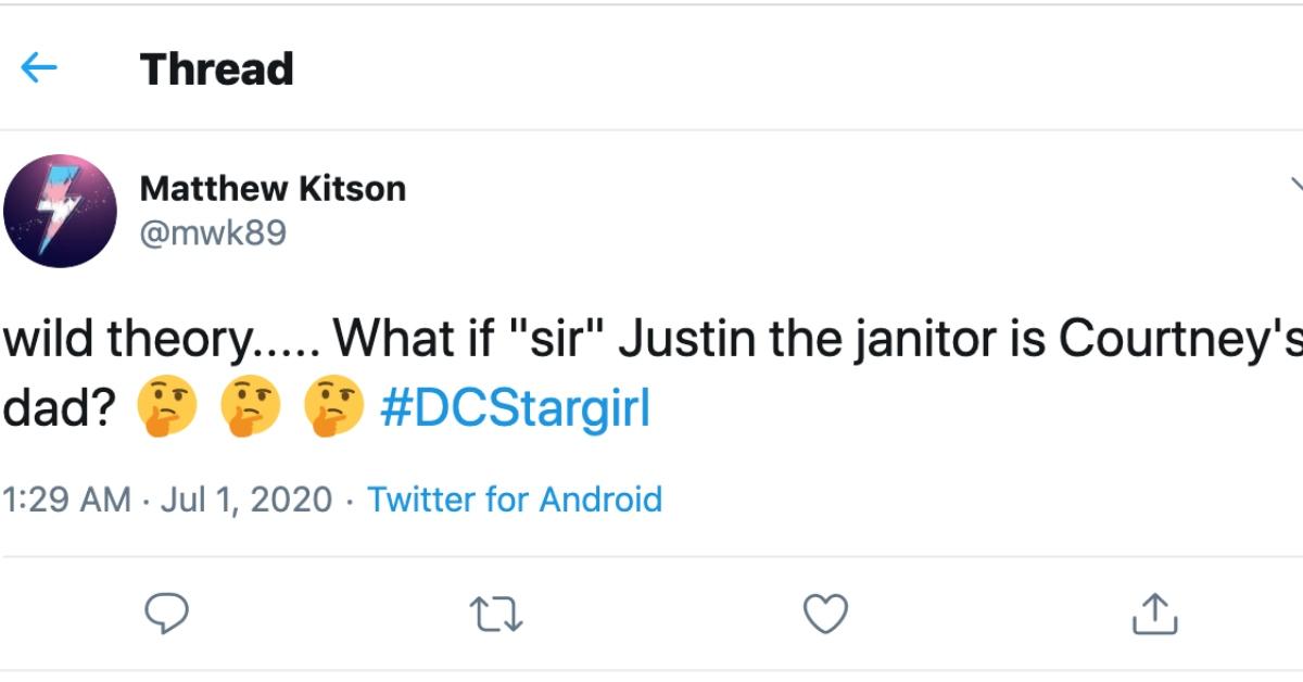 who is the janitor in stargirl