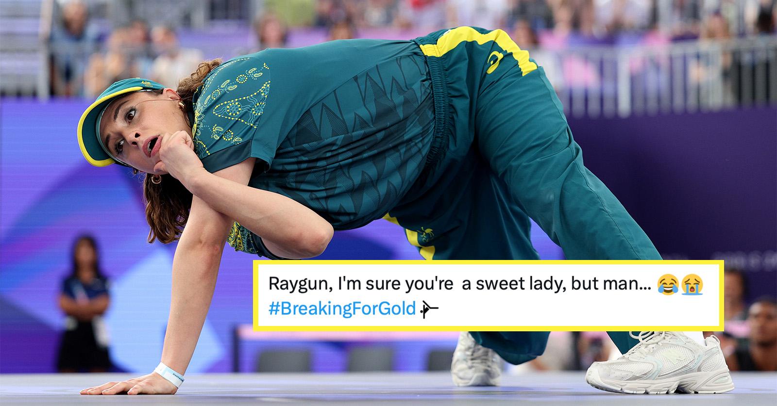 Raygun's Olympic Breakdancing Routine Sparks Memes