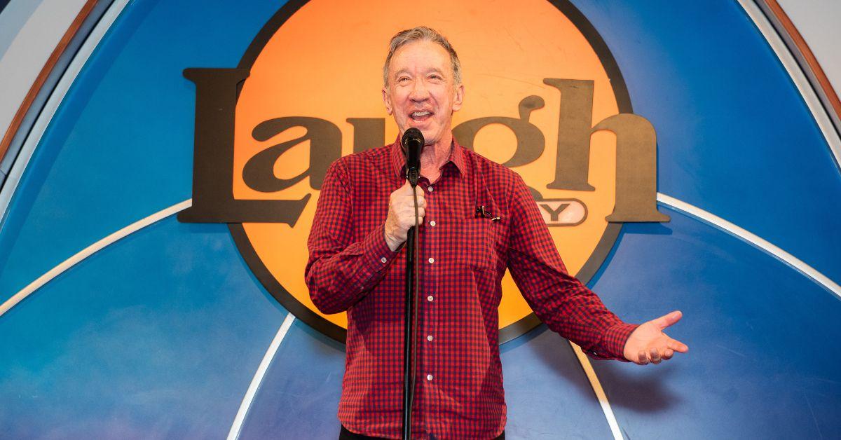  Tim Allen performs at the 43rd Annual Laugh Factory 