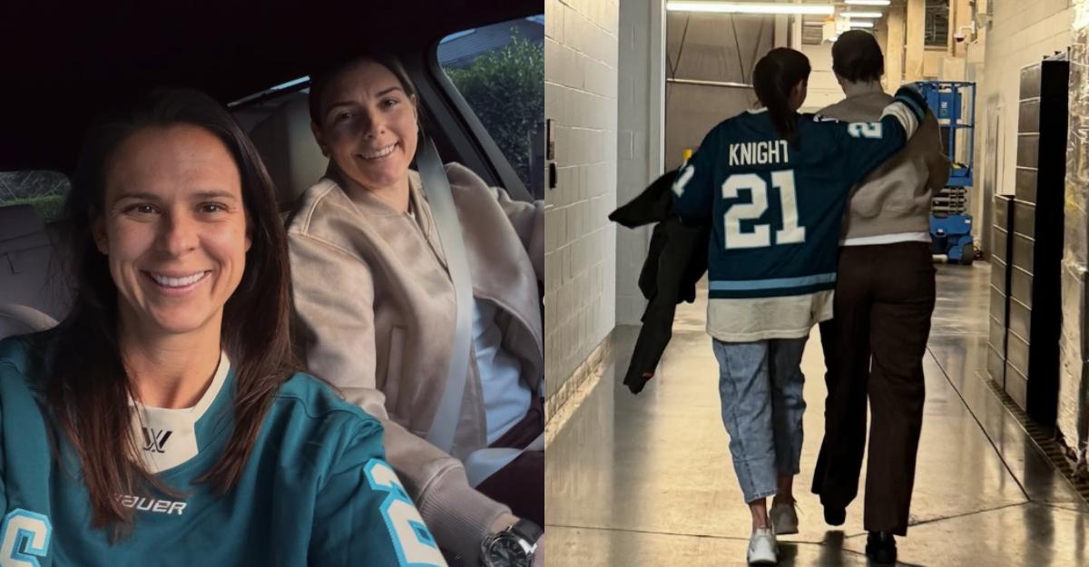 In an Instagram Post, Brittany Bowe features her partner, Hilary Knight, who also happens to be a winter sport champion.