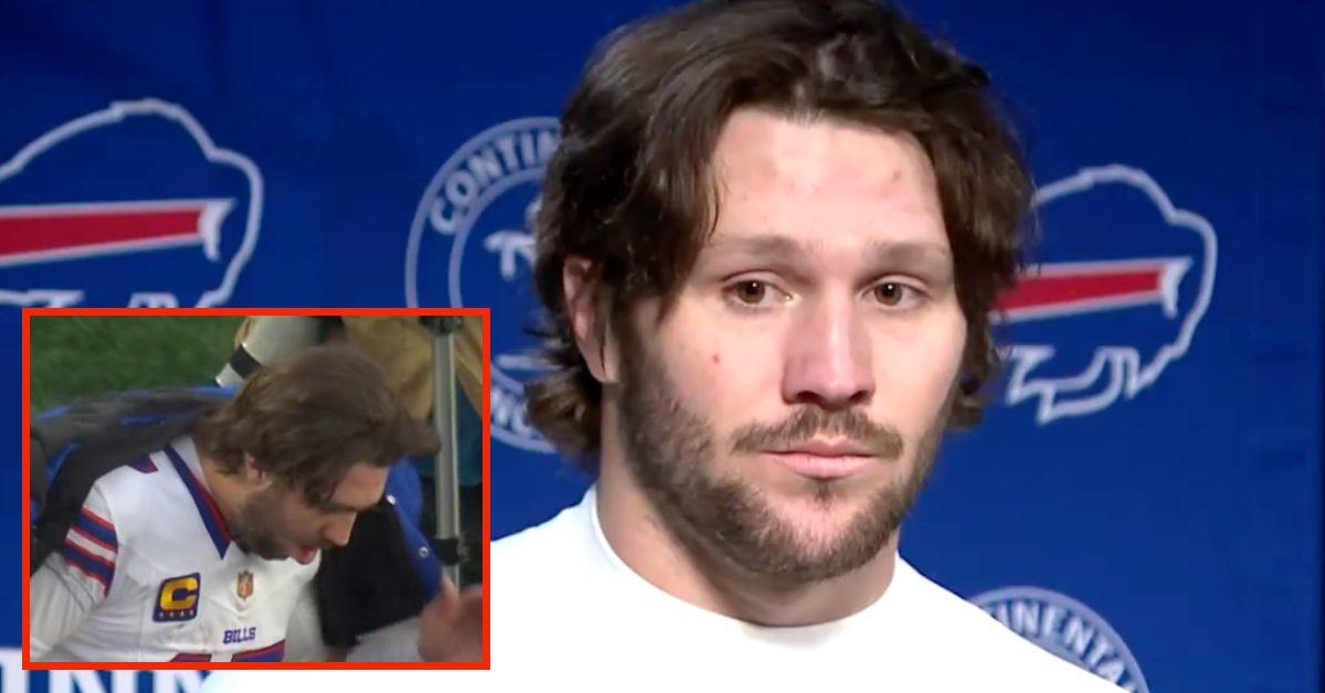 Josh Allen Admits Throwing up Is Part of His Game-Day Routine