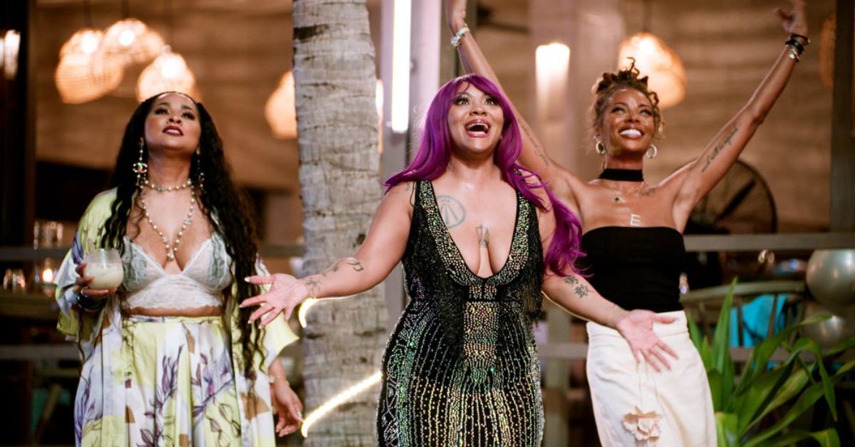 (l-r): Tammy Rivera, Nivea, and Eva Marcille on 'Eat, Slay, Love'