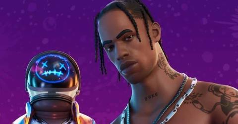 travis scott on fortnite