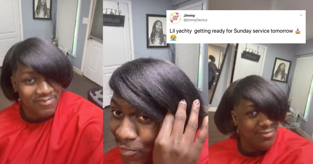 Lil Yachty Debuted a New Hairstyle on TikTok and Got His Nails Done!