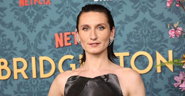 Bessie Carter attends Netflix's 'Bridgerton' Season 3 World Premiere at Alice Tully Hall,