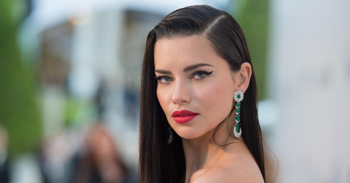 Adriana Lima attends the amfAR Cannes Gala 2019 at Hotel du Cap-Eden-Roc on May 23, 2019, in Cap d'Antibes, France.