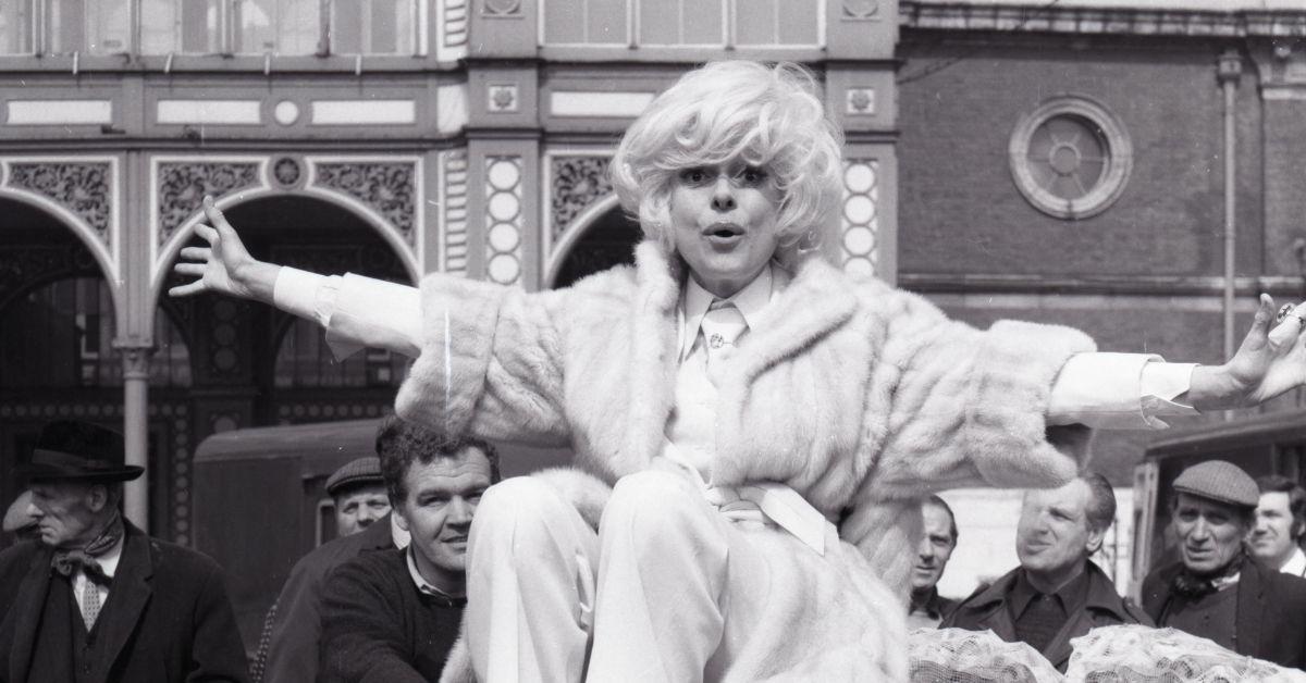 Carol Channing in London in the 1970's