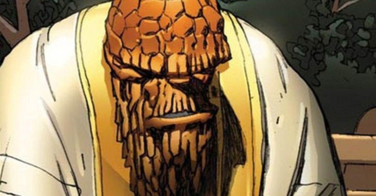 The Thing with a beard in the comics.