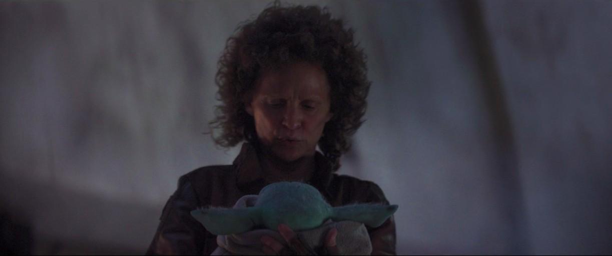 Amy Sedaris cuddles Baby Yoda in new episode of The Mandalorian