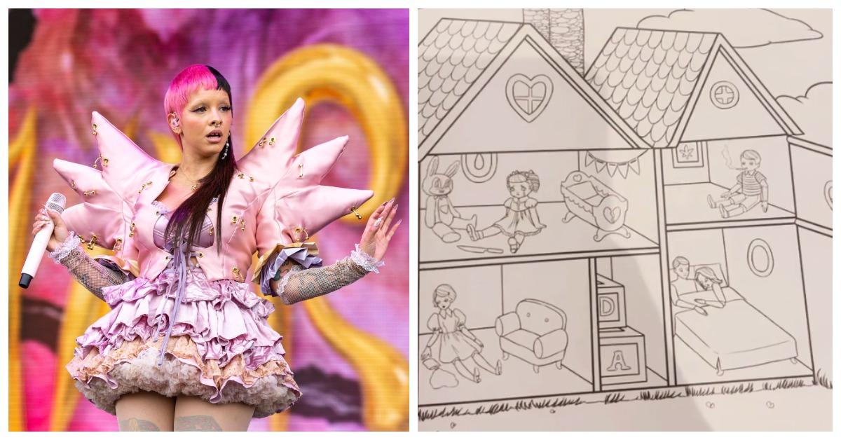 Melanie Martinez coloring book