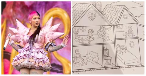 Melanie Martinez coloring book