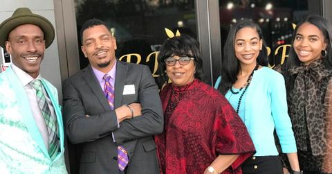 Ryan Bernard and his family